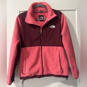 The North Face Fleece Jacket- Pink and Maroon